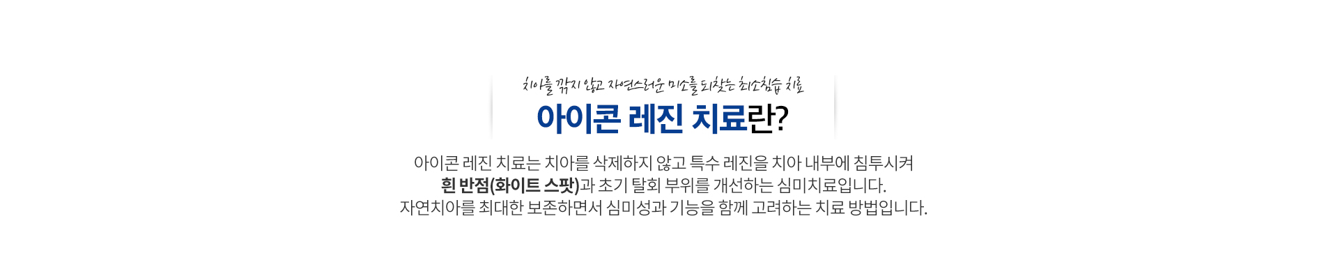 아이콘 레진