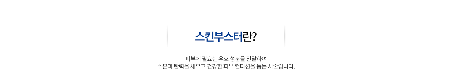 스킨부스터